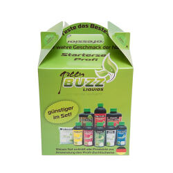 Green Buzz Liquids Starter Set, Profi