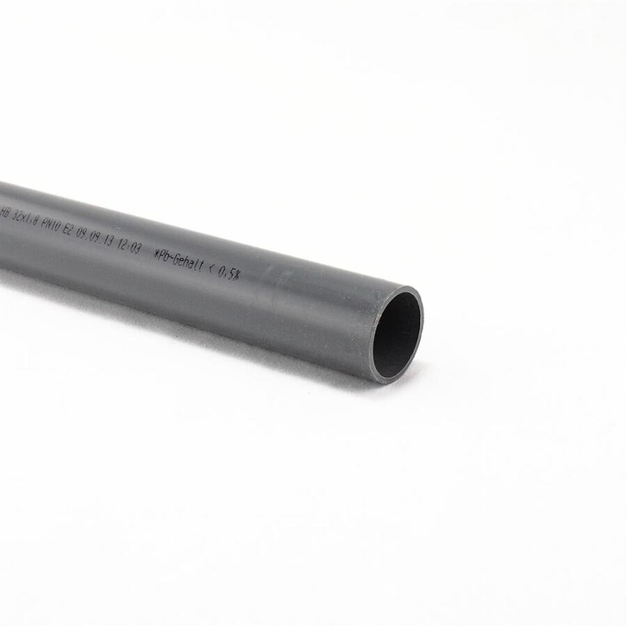 2 x 1 Meter well2wellness/® PVC Rohr 50mm PVC Druckrohr 50mm 10 bar