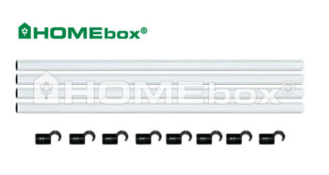 HOMEbox Fixture Poles 120 cm Stangen-Set für Homebox Evolution
