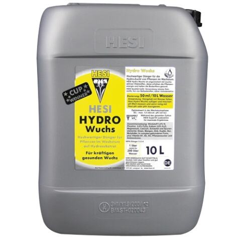 HESI Hydro Wuchs 10 Liter