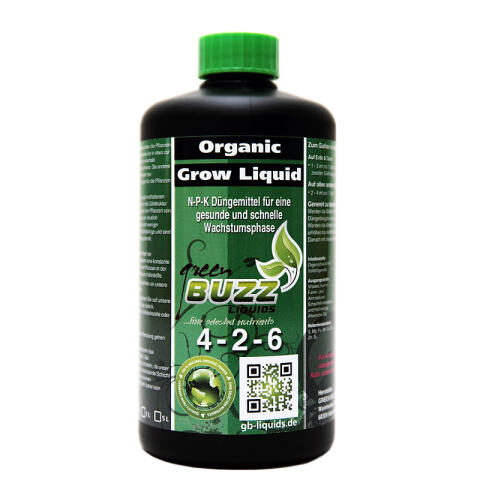 Green Buzz Liquids Organic Grow 500ml