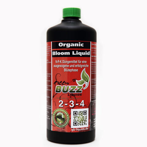 BUZZ Liquids Organic Bloom 1 Liter