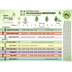 Green Buzz Nutrients Organic Bloom 1 Liter