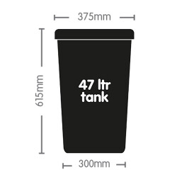 AutoPot Tank, 47 Liter
